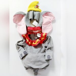 2pc Dumbo‎ Costume size 6-12m Infant Halloween Disney